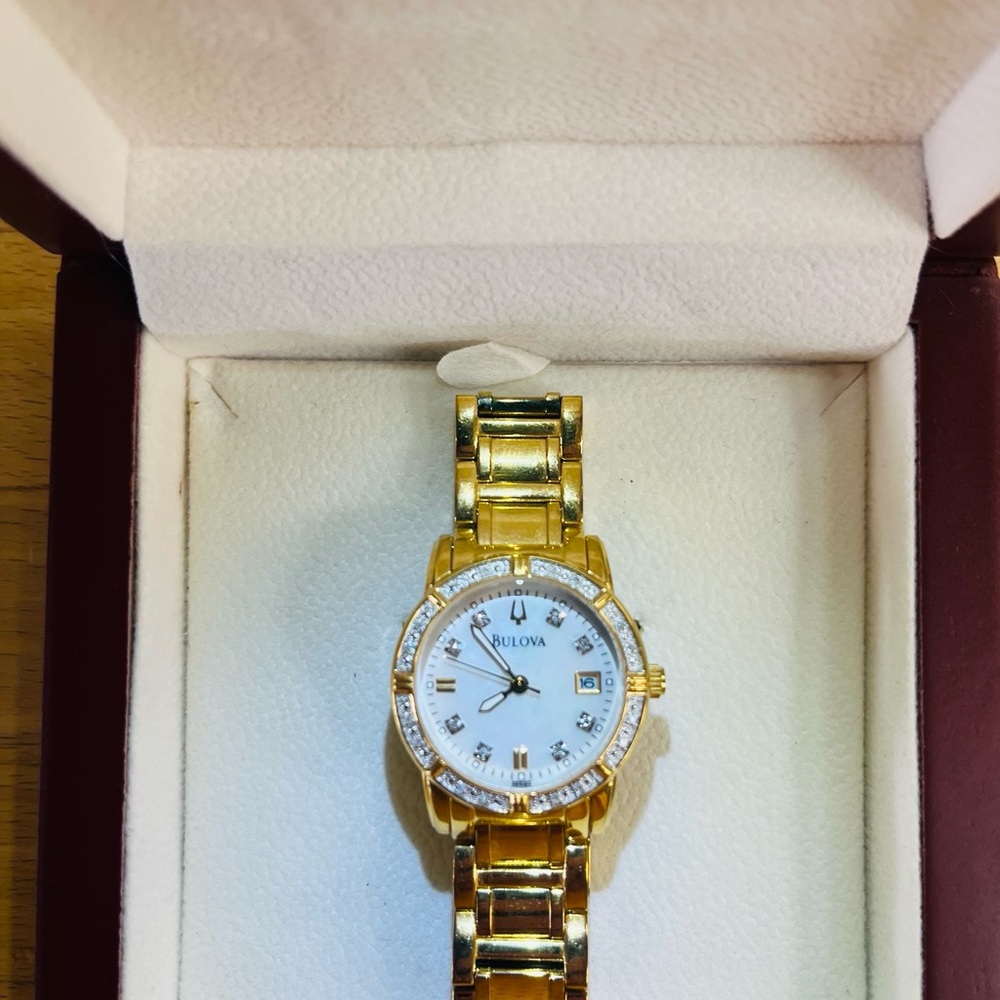 Bulova Women's Gold and Silver Watch